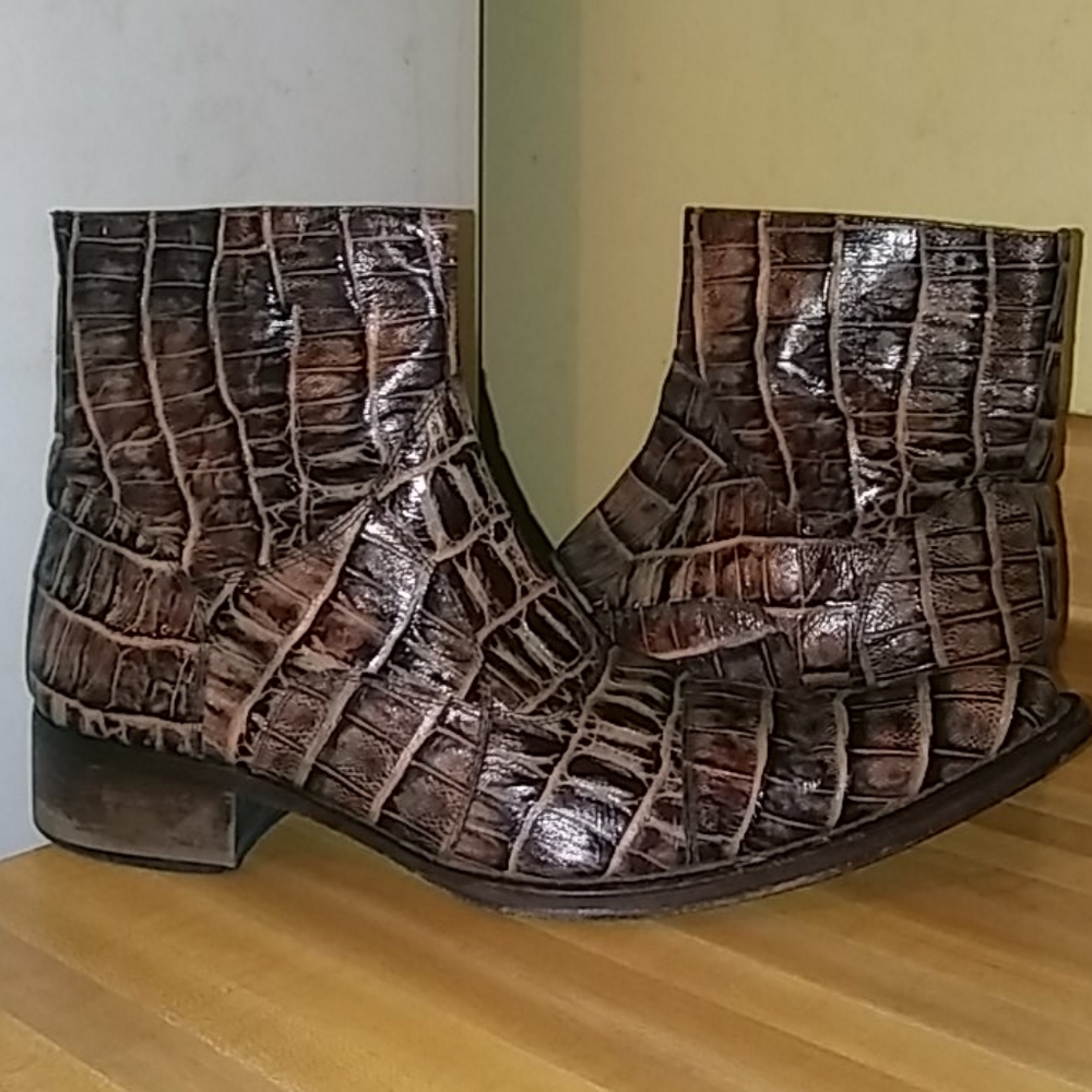 *FINAL PRICE* Twenty20 Men's Crocodile Boots (Sz. 10.5)